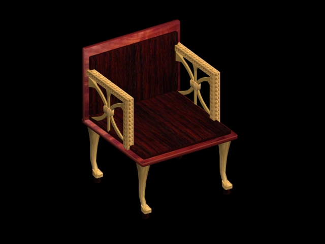 egyptian throne chair