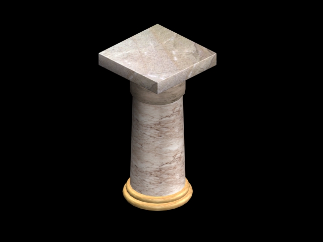 egyptian pedestal